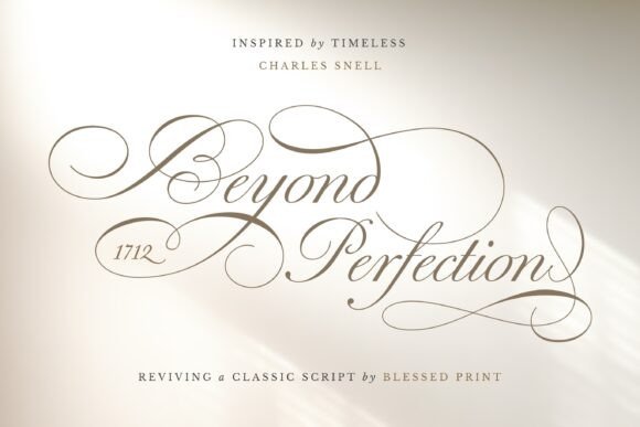Beyond Perfection Font for Creative Projects