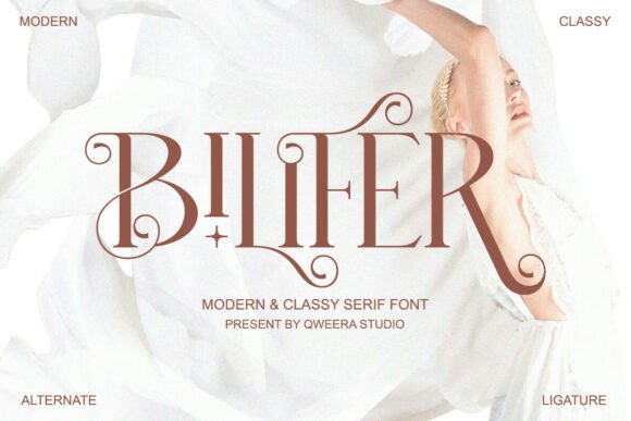 Bilifer Font: Modern Luxury Serif