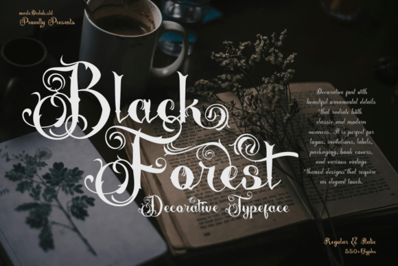 Black Forrest Font for Elegant Branding