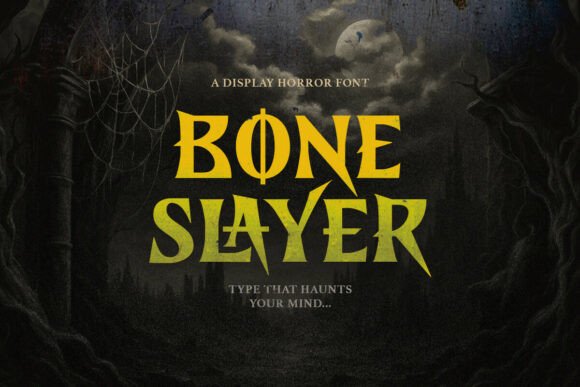 Bone Slayer Font for Creative Projects