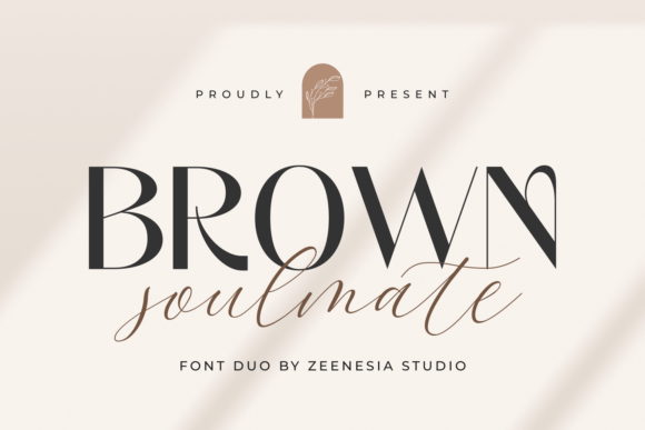 Brown Soulmate Font for Creative Projects
