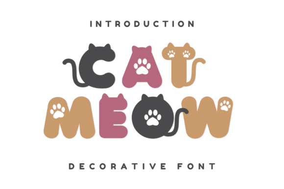 Cat Meow Font for Creative Projects