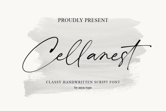 Cellanest: A Classy Script Font for Elegant Design