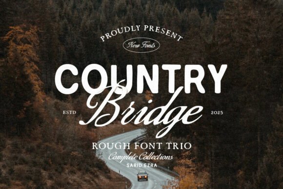 Country Bridge Trio Font Review