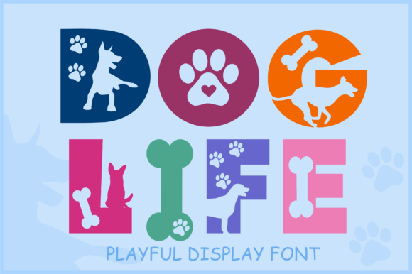Dog Life Font: A Playful Typeface for Creative Campaigns