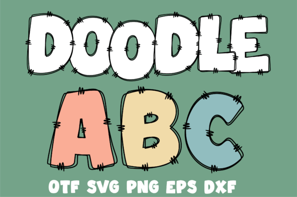 Doodle Abc: A Playful Font for Polished Branding