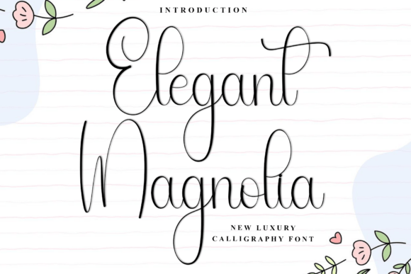 Elegant Magnolia Font Review