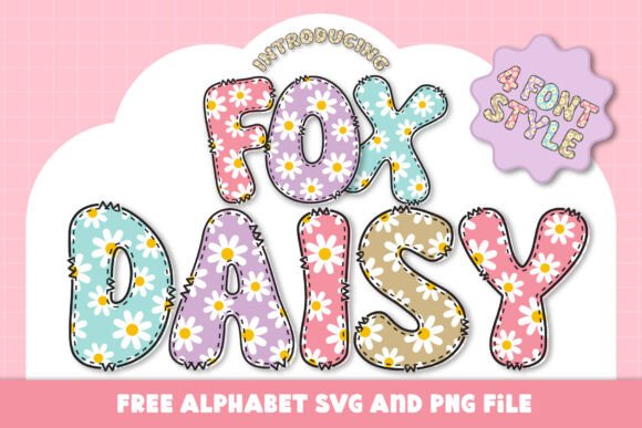 Fox Daisy Font: A Whimsical Touch for Creative Projects