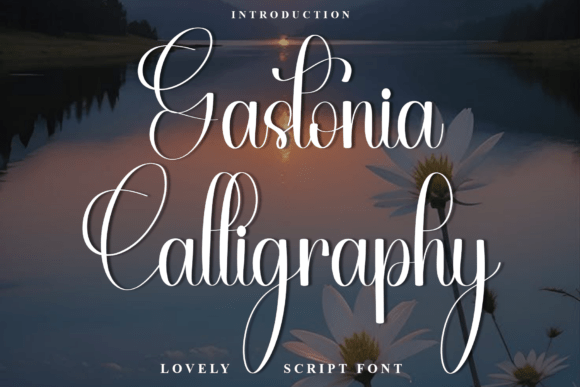 Gastonia Calligraphy Font