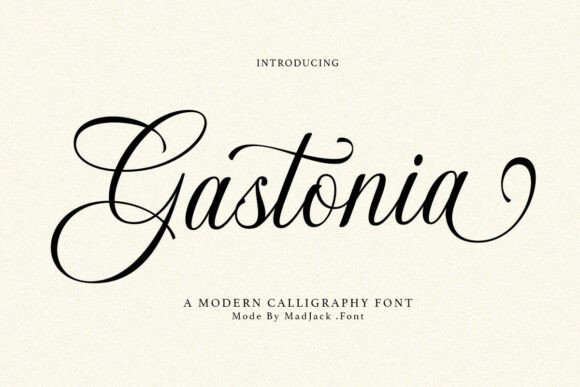 Gastonia Script Font for Elegant Design