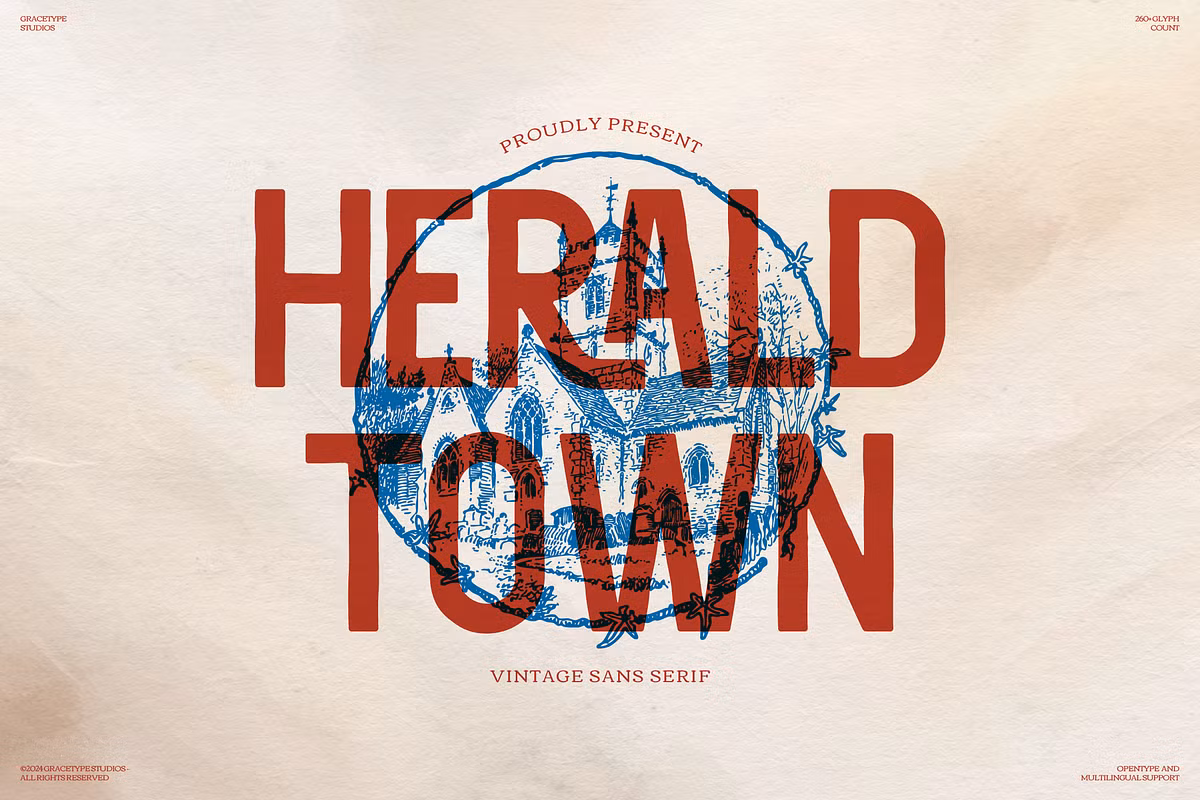 Herald Town Font Review
