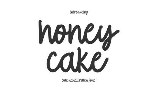 Honey Cake Font: Whimsical Script for Creative Projects