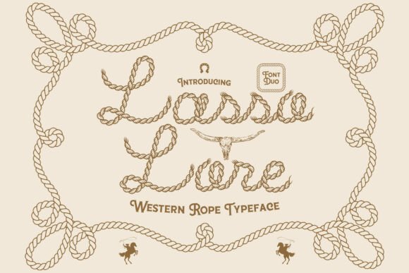 Lasso Lore Font: Wild West Style