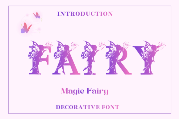 Magic Fairy Font for Web Design