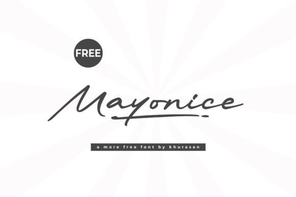 Mayonice: A Cute Font for Business Branding