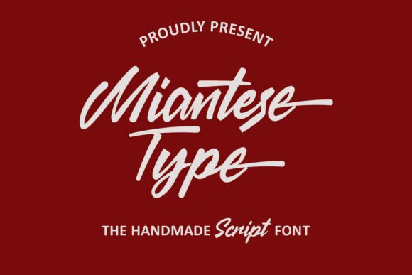 Miantese Font for Creative Makers