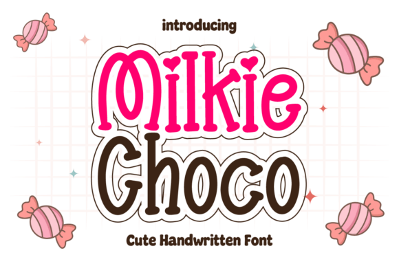 Milkie Choco Font for Creative Campaigns