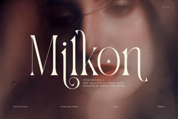 Milkon: A Premium Serif Font for Elegant Design