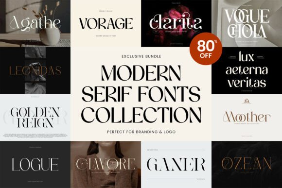 Modern Serif Bundle: A Typeface for Elegant Design