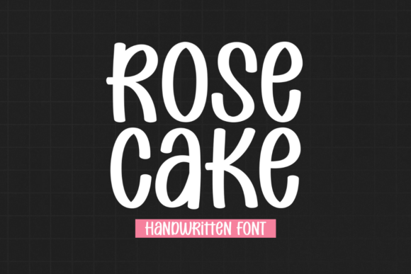 Rose Cake Font for Web Design