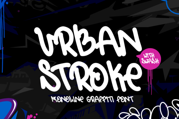 Urban Stroke Font for Bold Design